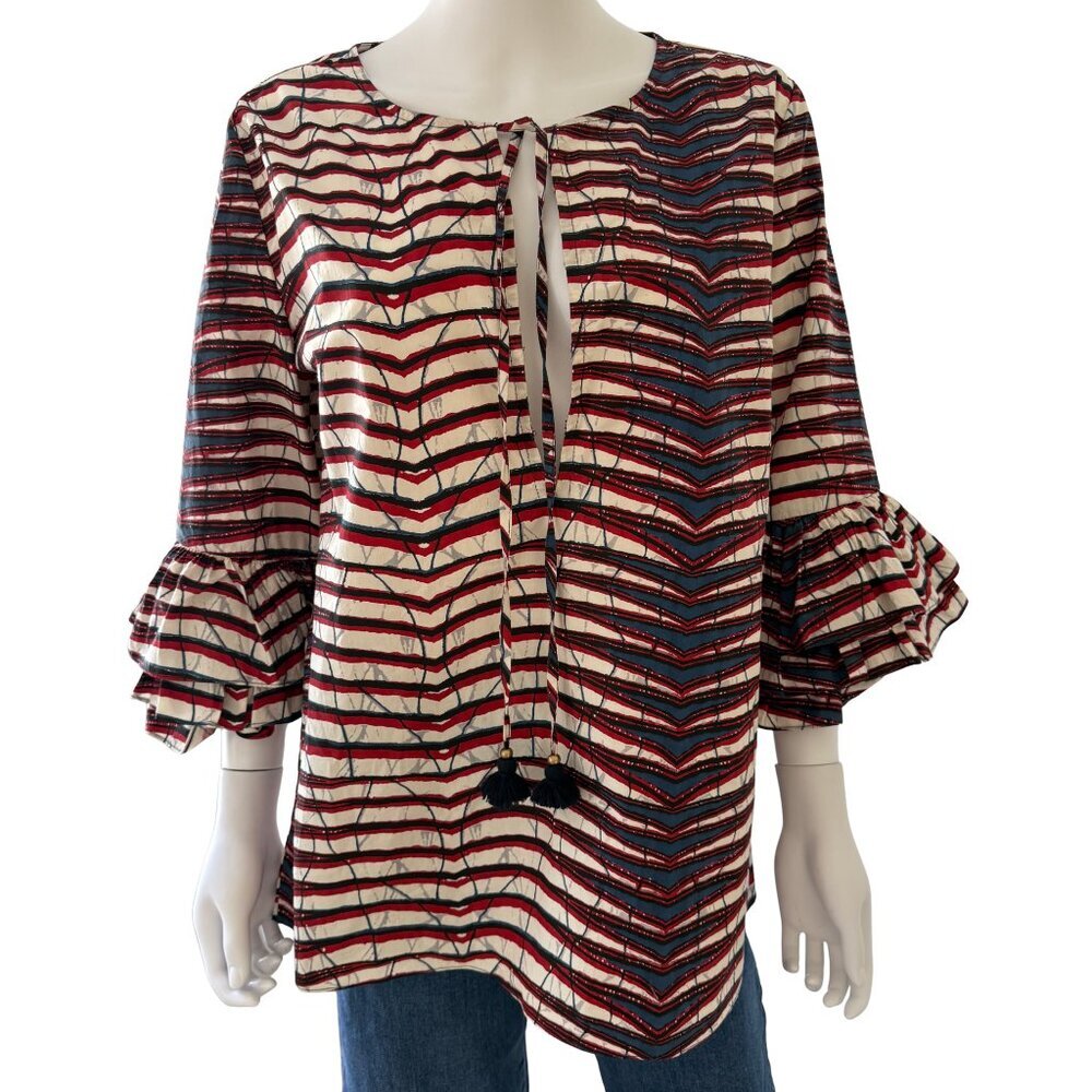 Figue Cotton Tunic Top NWOT Size M